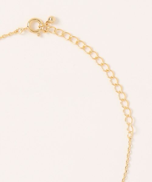 TONE（トネ） ネックレス 「irodori」陶とgold circle のnecklace（黒 