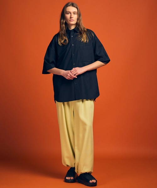 MAISON SPECIAL 半袖シャツ　サイズ0 THOMAS MASON】Prime-Over Short Sleeve Shirt