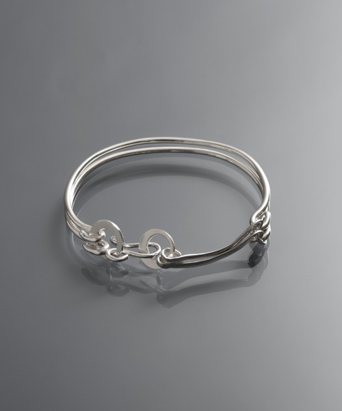 バングル 「YArKA/ヤーカ」assembly parts double line bangle 「tojir un」/多パーツダブルラインバングルの画像