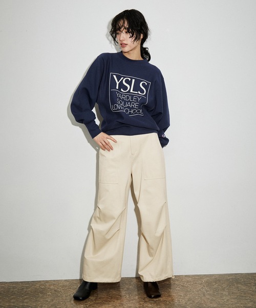 ADAM ET ROPE’ ストレッチベイカーパンツ　36 ADAM ET ROPE' パンツ ストレッチベイカーパンツ レディース