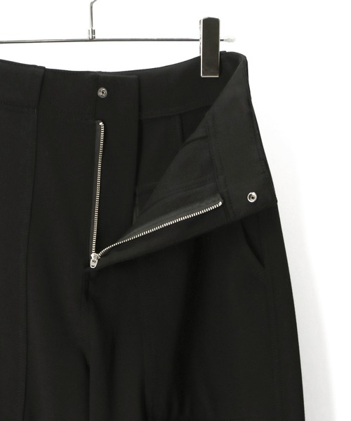 ADAM ET ROPE' パンツ ストレッチベイカーパンツ レディース