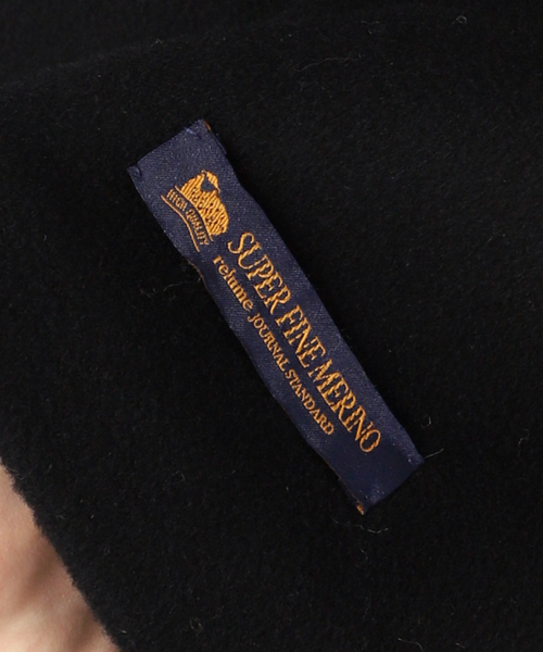 スーパーファインビーバークルーネックコート