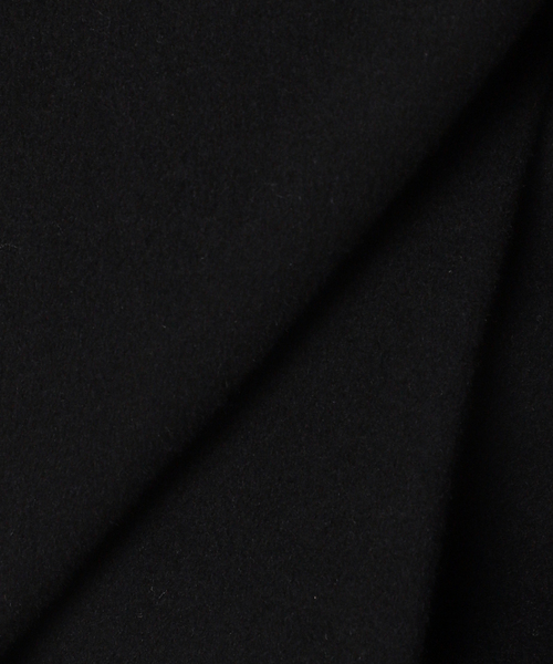 スーパーファインビーバークルーネックコート