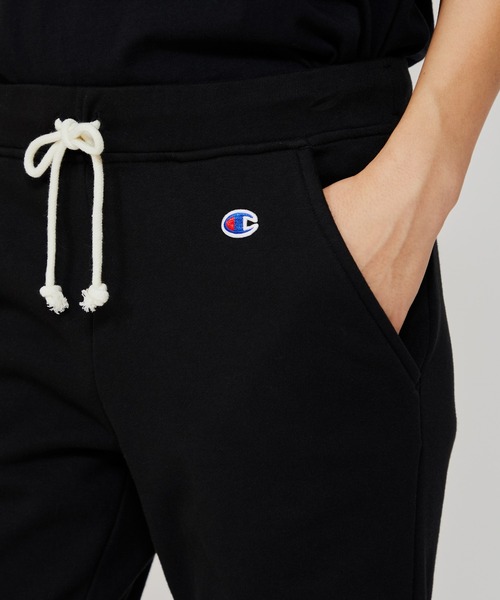 On レディース スウェットパンツ ブラック　サイズS Champion スウェットパンツ ジャージ 「Champion/チャンピオン