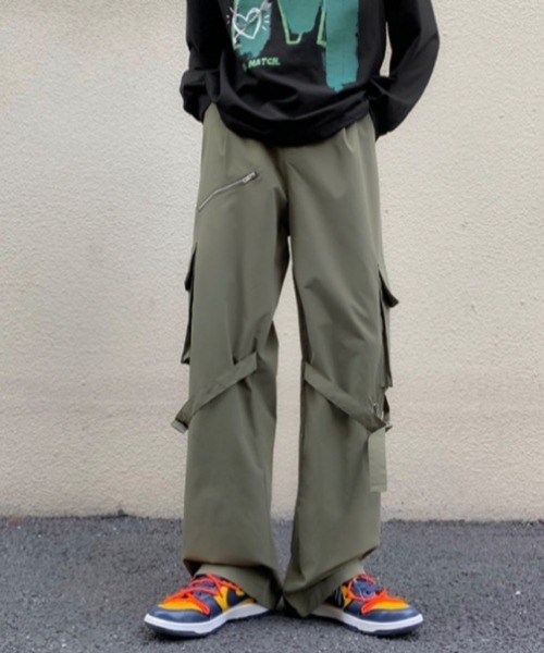 カーゴパンツ　希少カラー Karl Kani] カラー ブロック カーゴパンツ | PEET ONLINE STORE
