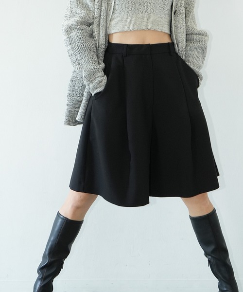 CLANE（クラネ） パンツ WIDE SHORT PANTS レディース : ZOZOTOWN