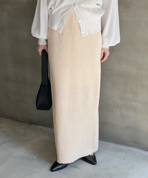 NOERI【美品】モリー　サマーニットロングスカート　Aライン（9979） NOERI様専用【美品】モリー サマーニットロングスカート Aライン