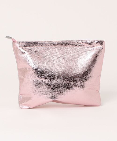 Pochi Pouch ポーチ Pouch/シャイニー ジップ コスメ レディース