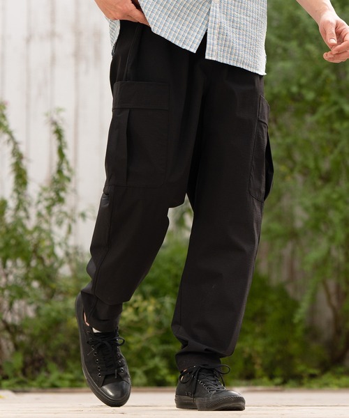 CAMBIO（カンビオ） カーゴパンツ mp12063- Nylon Ripstop Balloon