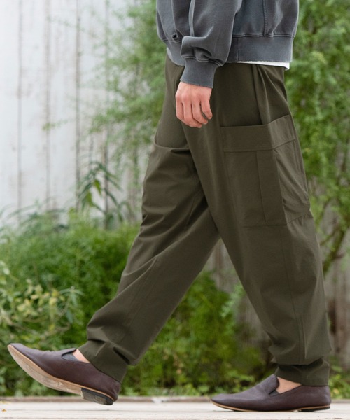 CAMBIO カーゴパンツ mp12063- Nylon Ripstop Balloon Cargo Pants