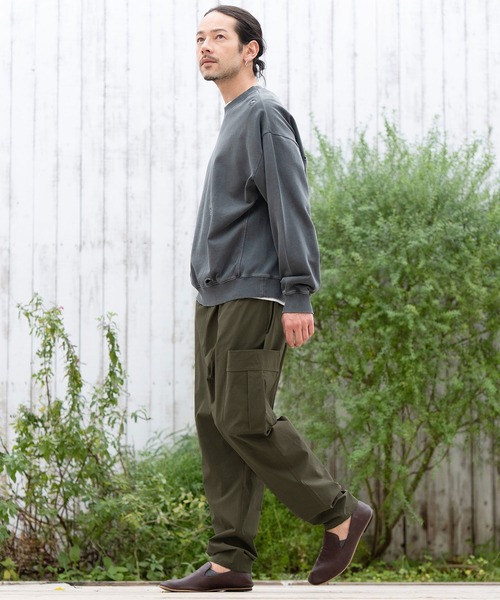 CAMBIO（カンビオ） カーゴパンツ mp12063- Nylon Ripstop Balloon