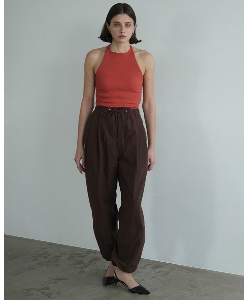 CLANE（クラネ） カップ付き キャミソール HALTER NECK CUP IN TOPS