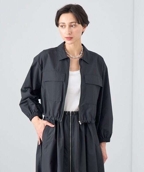 ANAYI ブルゾン アウター 「セットアップ対応商品」ポリタフタ