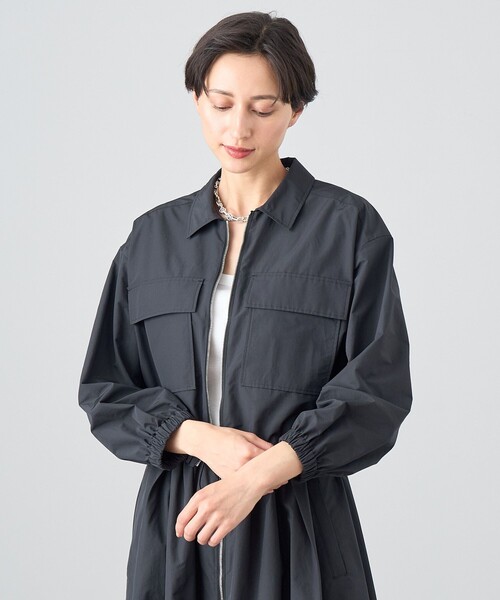 ANAYI ブルゾン アウター 「セットアップ対応商品」ポリタフタ