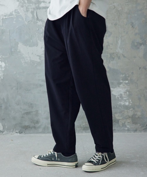 rehacer（レアセル） スラックス : Removal tapered Pants