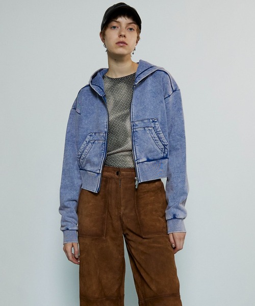 MAISON SPECIAL パーカー Double Pocket Short Hoodie/ダブル