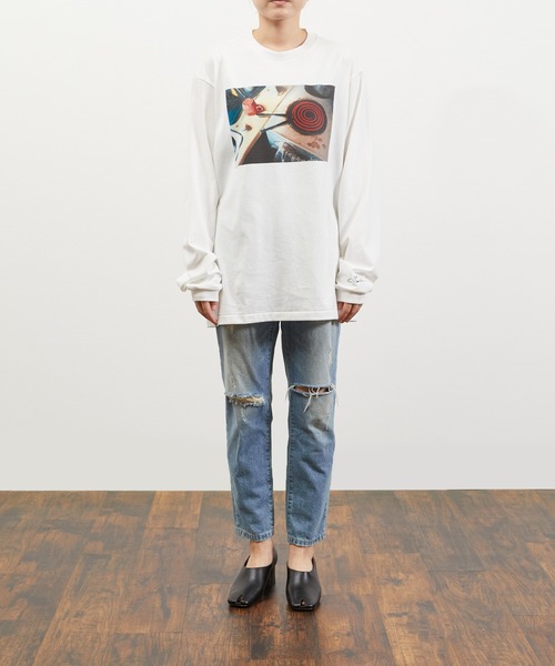 tシャツ JANESMITH ジェーンスミス / TIM BARBER hot knives S/S T-SHIRT グラフィックプリントビッグシルエ JANESMITH ジェーンスミス / TIM BARBER hot knives S/S T-SHIRT