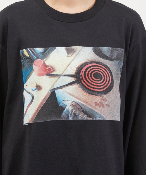 tシャツ JANESMITH ジェーンスミス / TIM BARBER hot knives L/S L-SHIRT グラフィックプリントビッグシルエ JANESMITH tシャツ ジェーンスミス / TIM BARBER hot knives S/S