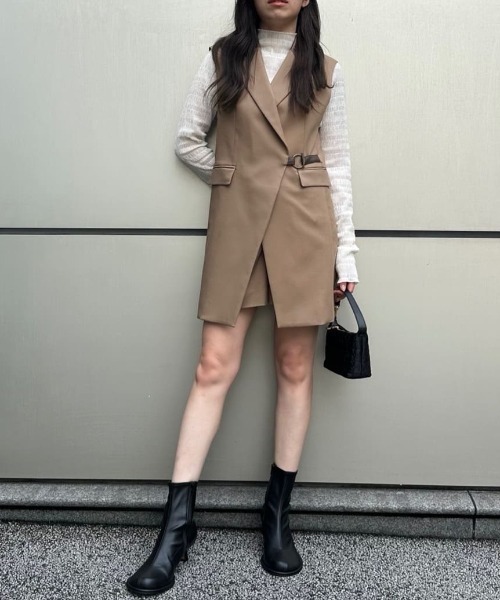 豪華 LOVELESS ベスト ZOZOTOWN : レディース タキシードジレ ジレ トップス
