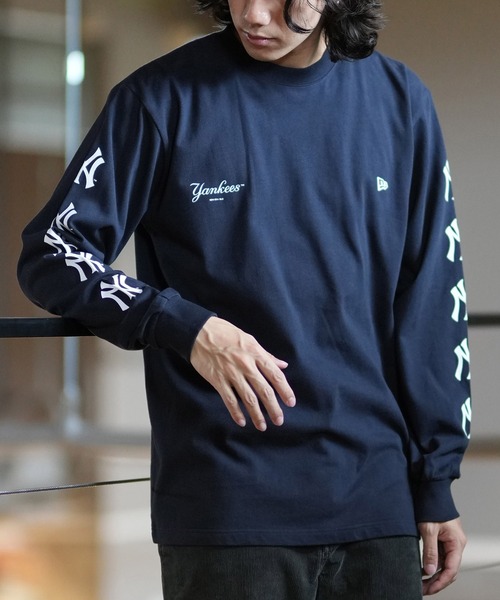 NEW ERA tシャツ ERA/ニューエラ ロンTee/コットンTee スリーブ