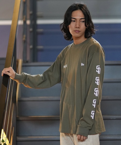 NEW ERA tシャツ ERA/ニューエラ ロンTee/コットンTee スリーブ