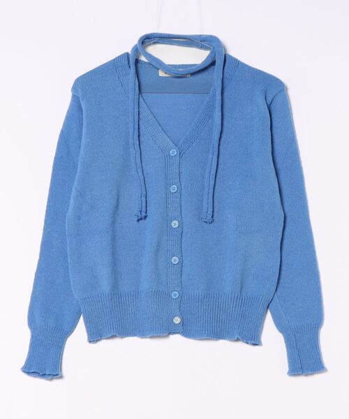 ALMO カーディガン 「LAMPOON」ストールセットカーディガン レディース