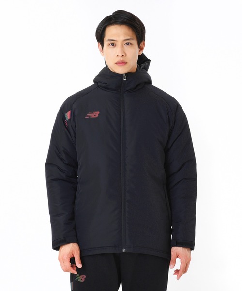 【保存版】 New Balance 撥水加工 パデッドハーフコート ジャケット コート ウェア