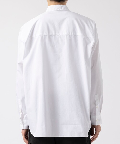 トップス ATON SUVIN BROAD STANDARD SHIRT - WHITE SUVIN BROAD | STANDARD SHIRT – ATON | エイトン