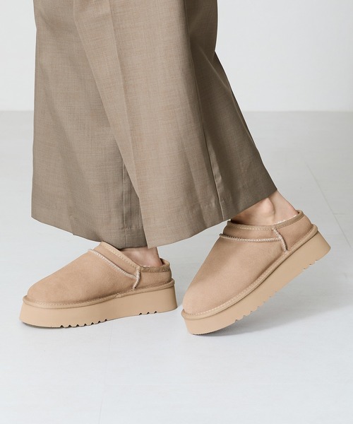 ORiental TRaffic（オリエンタルトラフィック） ブーツ 厚底ムートン