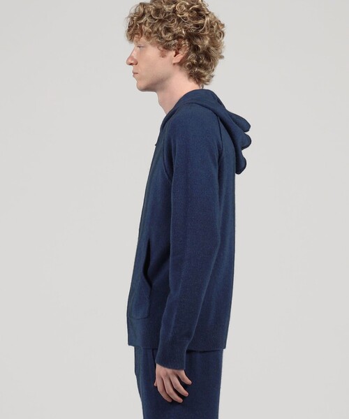 JAMES PERSE（ジェームスパース） パーカー リサイクルカシミヤ ジップ