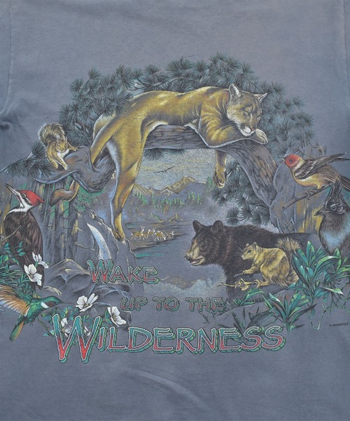 VINTAGE tシャツ 「ヴィンテージ古着」90's HABITAT ZOO