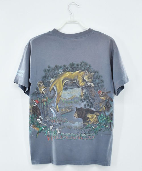 1990s 古着 ビンテージ まとめ売り アニマル Tシャツ 3点 VINTAGE tシャツ 「ヴィンテージ古着」90's HABITAT ZOO