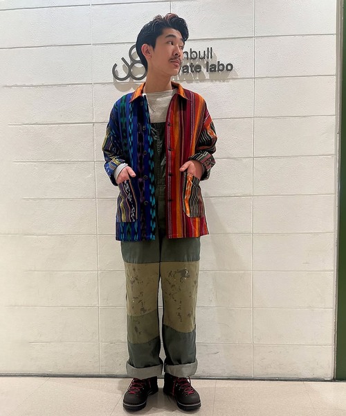 コート ジャケット 「rebear by Johnbull」パターンジャケット メンズ レディースの画像