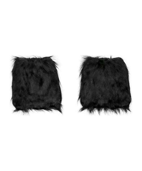 Tika（ティカ） コスプレ レッグウォーマー ファー ショート ふわふわ