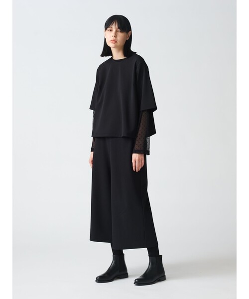 mizuiroind tシャツ mizuiro ind メッシュドットハイネックプル