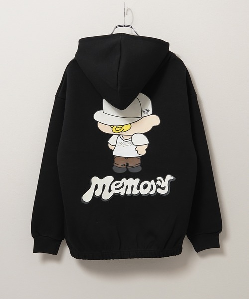 MEMORY パーカー 「MEMORY」バブちゃん バックプリント