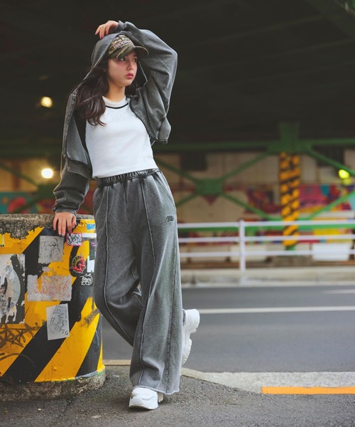 repipi armario（レピピアルマリオ） パーカー ショートZIPフーディー