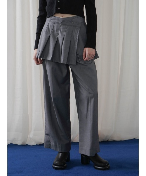 パンツ PLEATS LAYERED PANTS レディース : ZOZOTOWN Yahoo!店 パンツ PLEATS LAYERED PANTS レディース : ZOZOTOWN Yahoo!店