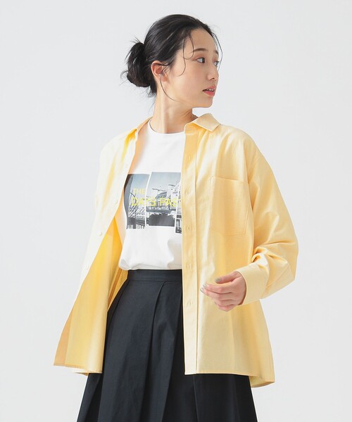 B：MING by BEAMS ブラウス シャツ オックスオーバー シャツ（S
