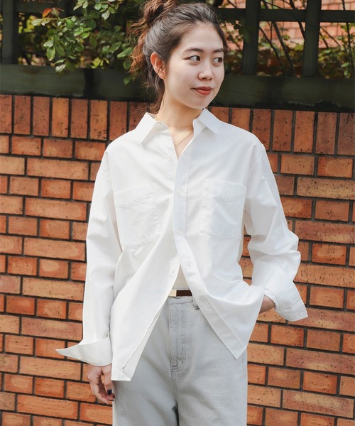 B：MING by BEAMS ブラウス シャツ オックスオーバー シャツ（S