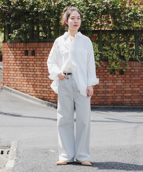 B：MING by BEAMS ブラウス シャツ オックスオーバー シャツ（S