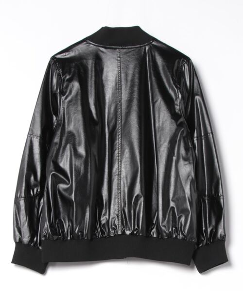 Narcissus（ナルシス） ブルゾン アウター 「MIDVEIN」フェイクレザー