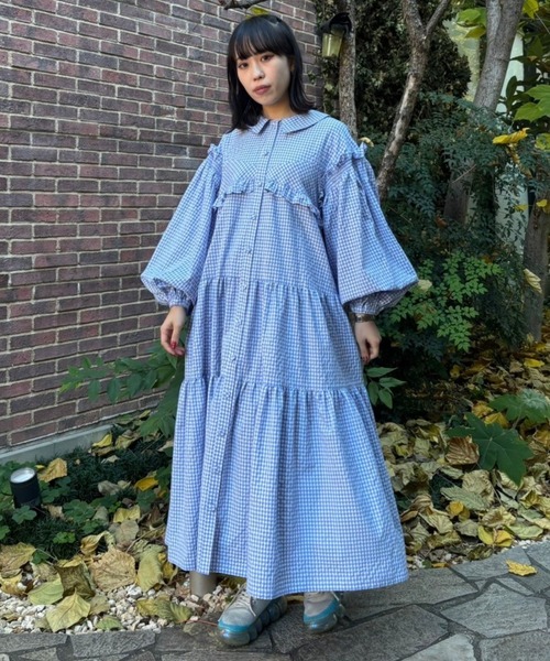 Candy Stripper DAY DREAM TIERED ドレス Candy Stripper（キャンディストリッパー）の「DAY DREAM TIERED