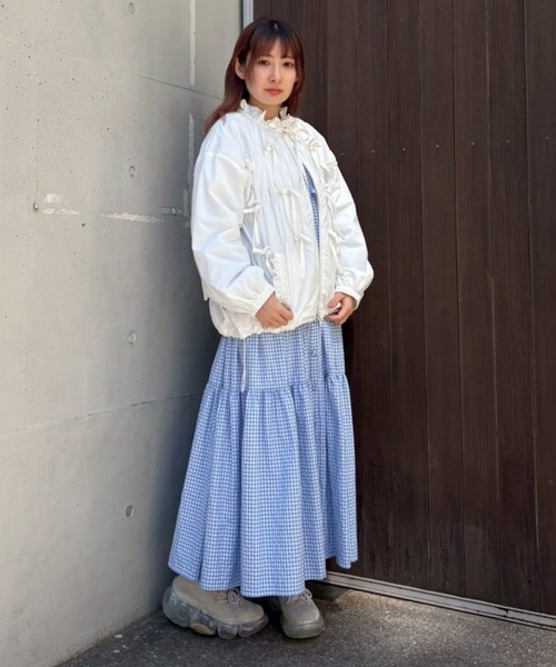 Candy Stripper DAY DREAM TIERED ドレス Candy Stripper｜BUSTIER TIERED DRESS | Rakuten Fashion(楽天