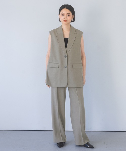 A part by（アパートバイ） ベスト ジレ 「セットアップ対応」LNT