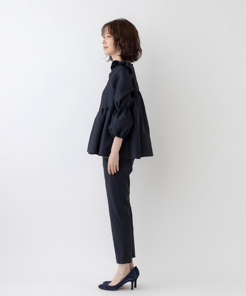 SONO ネイビー　ブラウス Sono 「Sono」 7分袖ブラウス 1 ネイビー レディース : ZOZOTOWN