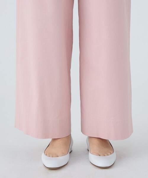 Ballsey（ボールジィ） パンツ LINOストレッチ タックパンツ