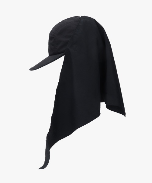 OVERRIDE ボアフライトキャップ スカーフセット OVERRIDE SUMMER LACE SCARF CAP SGP | 56cm～58cm(97) BLACK