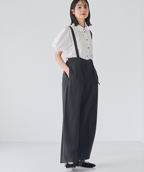 サロペット・オーバーオール・オールインワン TODAYFUL Suspenders Highwaist Pants RONEL サロペット オーバーオール ハイウエストサスペンダー
