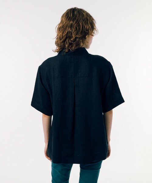 LACOSTE 「LACOSTE」 半袖シャツ 38 ヘザーグレー レディース